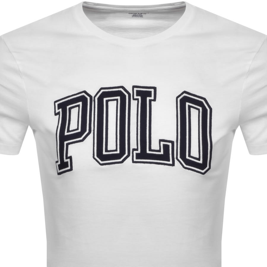 Alternative Image for ProductRalph Lauren Logo T Shirt White2